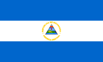 Bandiera nazionale, Nicaragua