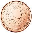 1 cent (other side, country Netherlands) 0.01