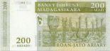 200 ariary (other side) 200
