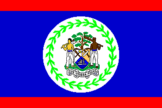 Bandiera nazionale, Belize