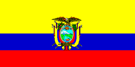 Bandiera nazionale, Ecuador