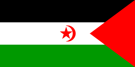 Bandiera nazionale, Sahara Occidentale