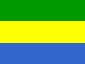 Bandiera nazionale, Gabon